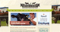 Desktop Screenshot of garstangshow.org